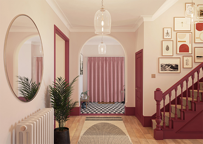 Vintage Stripe, Bowler Red - Made to Measure Curtains - Image 15